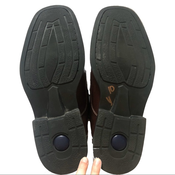 Belvedere Bay Bridge Brown Oxford Dress Shoes 14D - Picture 7 of 7